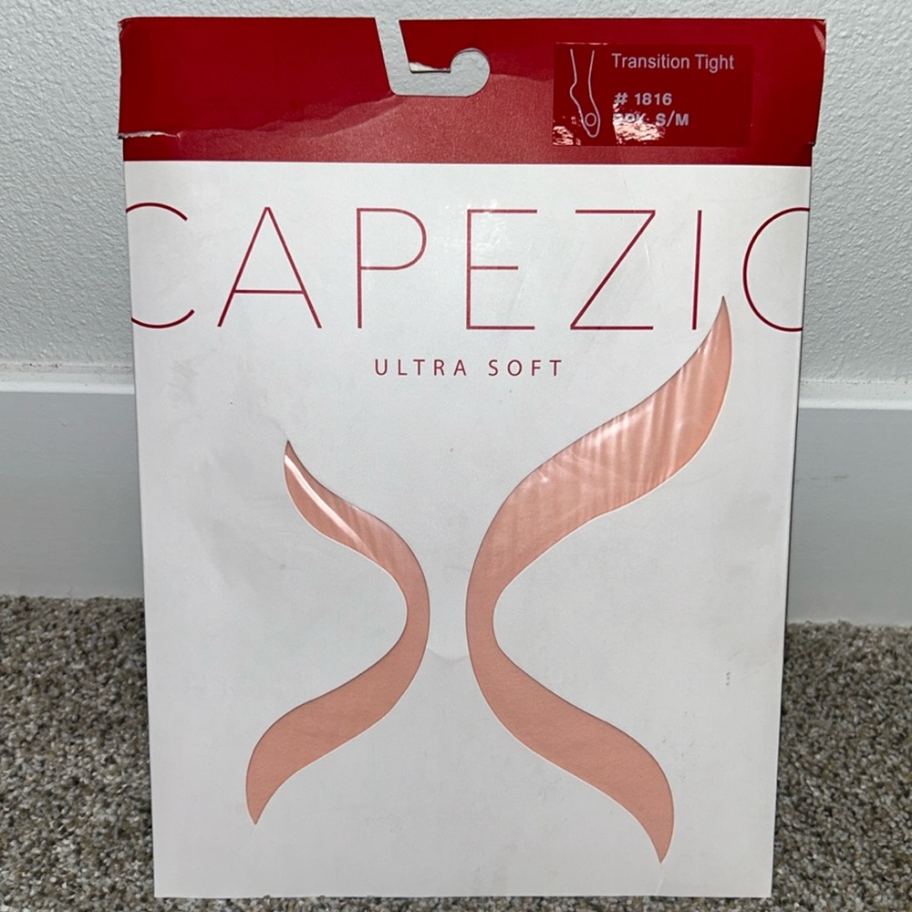 NWT! Capezio Pink Transition Tight #1816 S/M